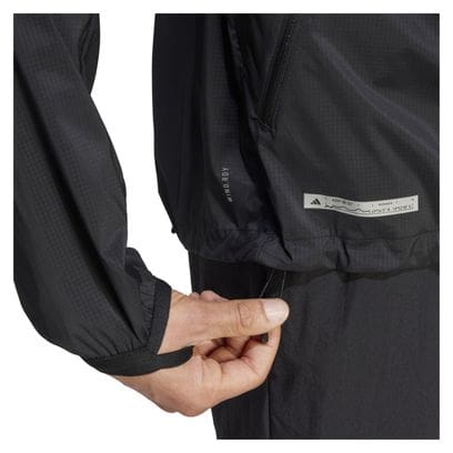 Veste coupe-vent adidas Performance Ultimate Run Noir