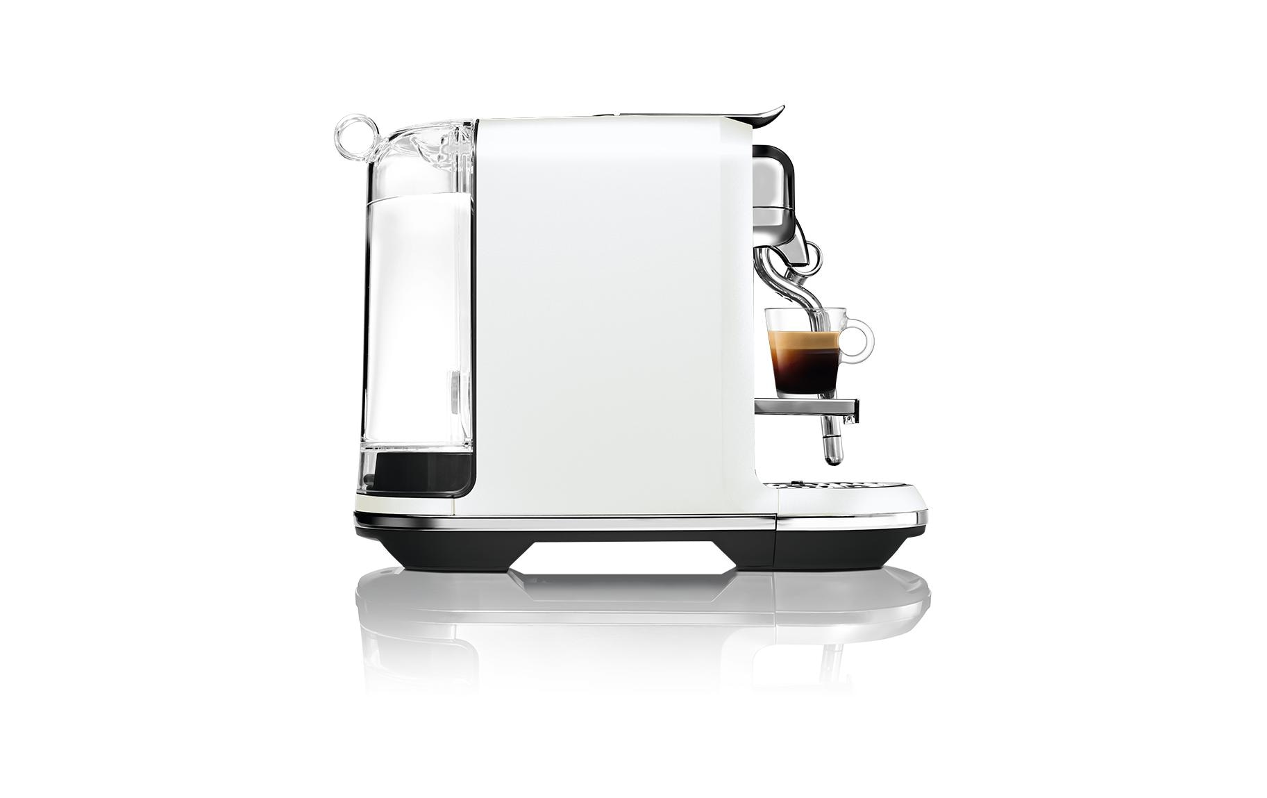 Kaffeemaschine Nespresso Creatista Plus SNE800SST Weiss<br>Mit der Creatista Plus werden Sie Ihr eigener Barista