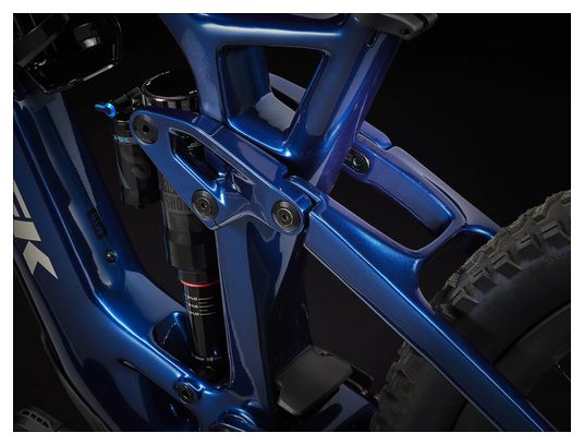 VTT Électrique Tout-Suspendu Trek Fuel EXe 9.8 Shimano XT 12V 360 Wh 29'' Bleu Mulsanne 2023 XL / 188-196 cm