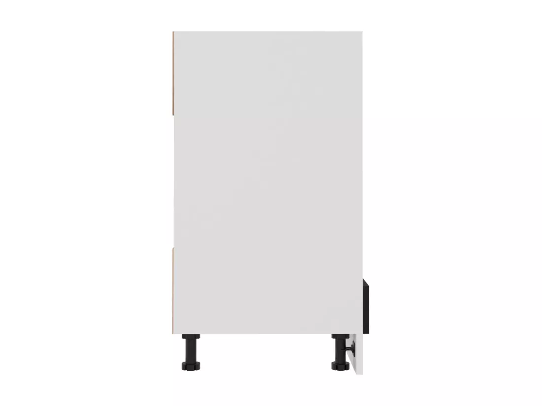 Armoire à four Noir 60x46x81,5 cm Bois d’ingénierie