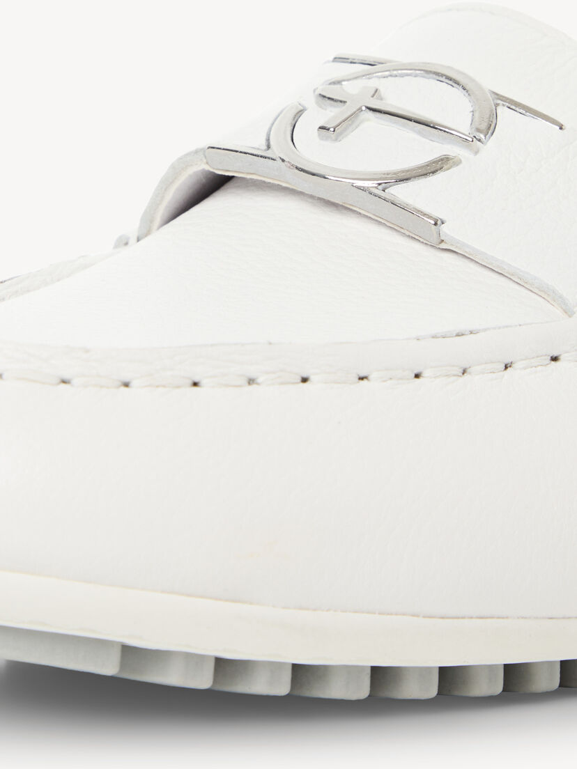 Leren Mocassin - wit