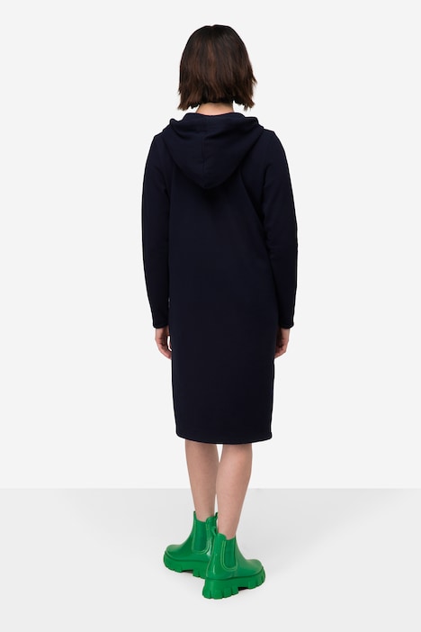 Sweatkleid, Kapuze, Kängurutasche, Langarm