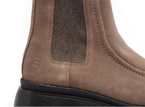 Tamaris boots bottine plates femme 25840 41 marron