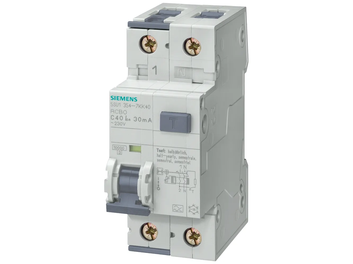 Siemens 5SU1354-7KK16, Flerfarvet, 272 g