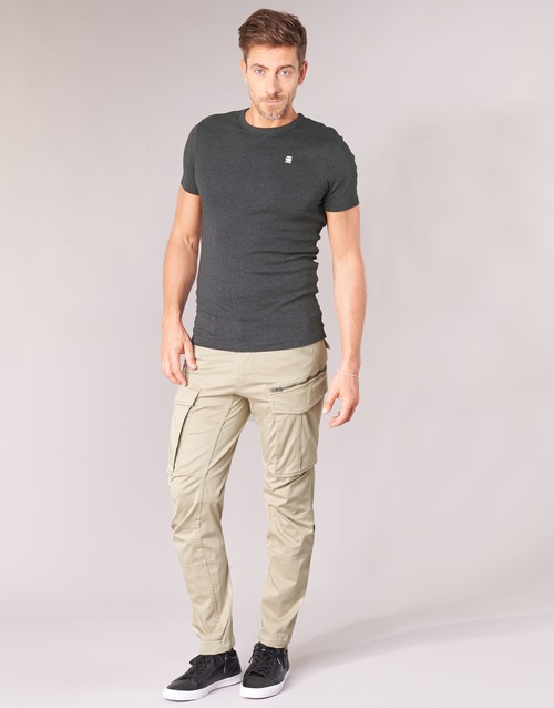 G-Star Raw - ROVIC ZIP 3D STRAIGHT TAPERED Beige