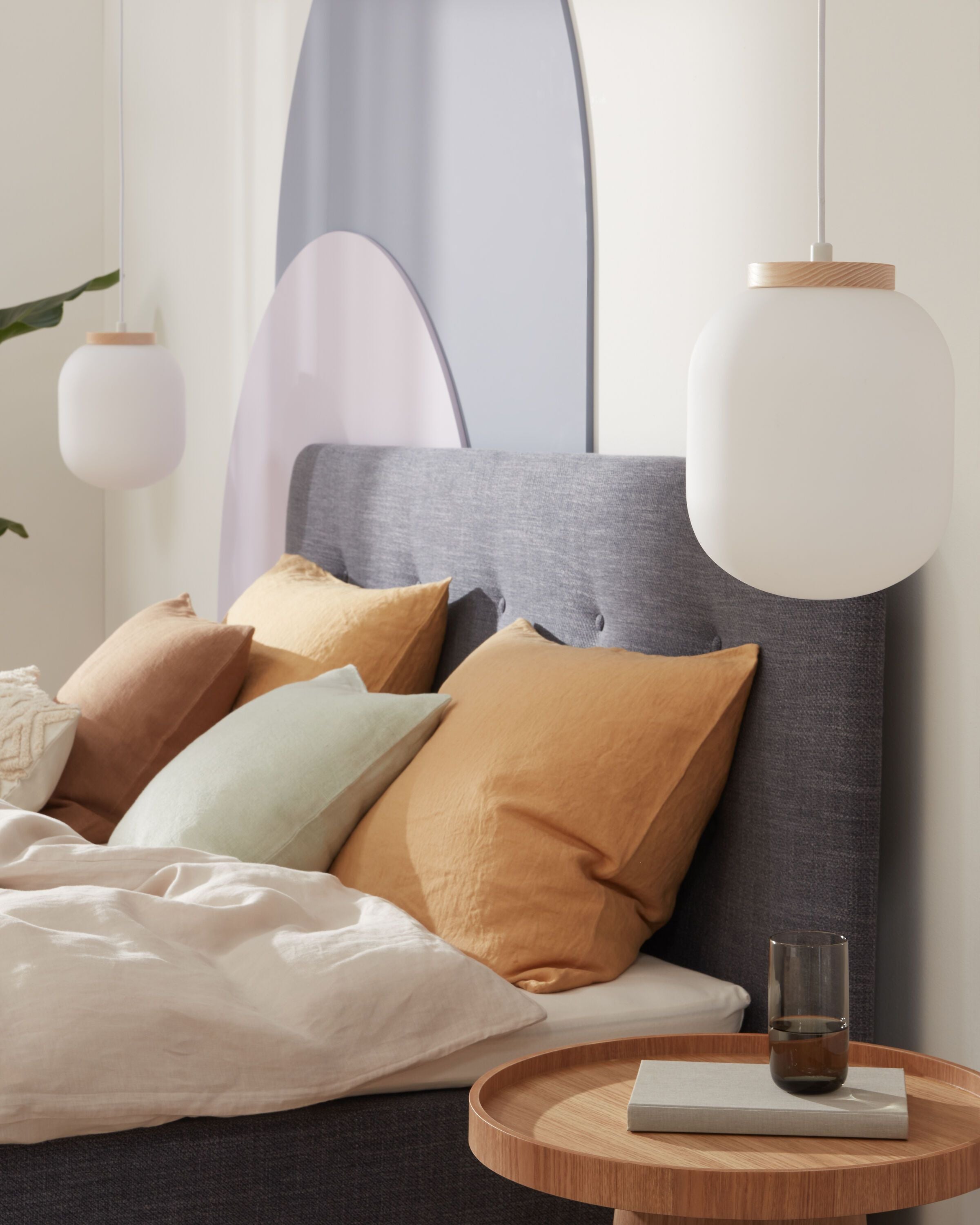 bico GOODNIGHT Boxspringbett - Stein / B: 180.0 cm x T: 200.0 cm