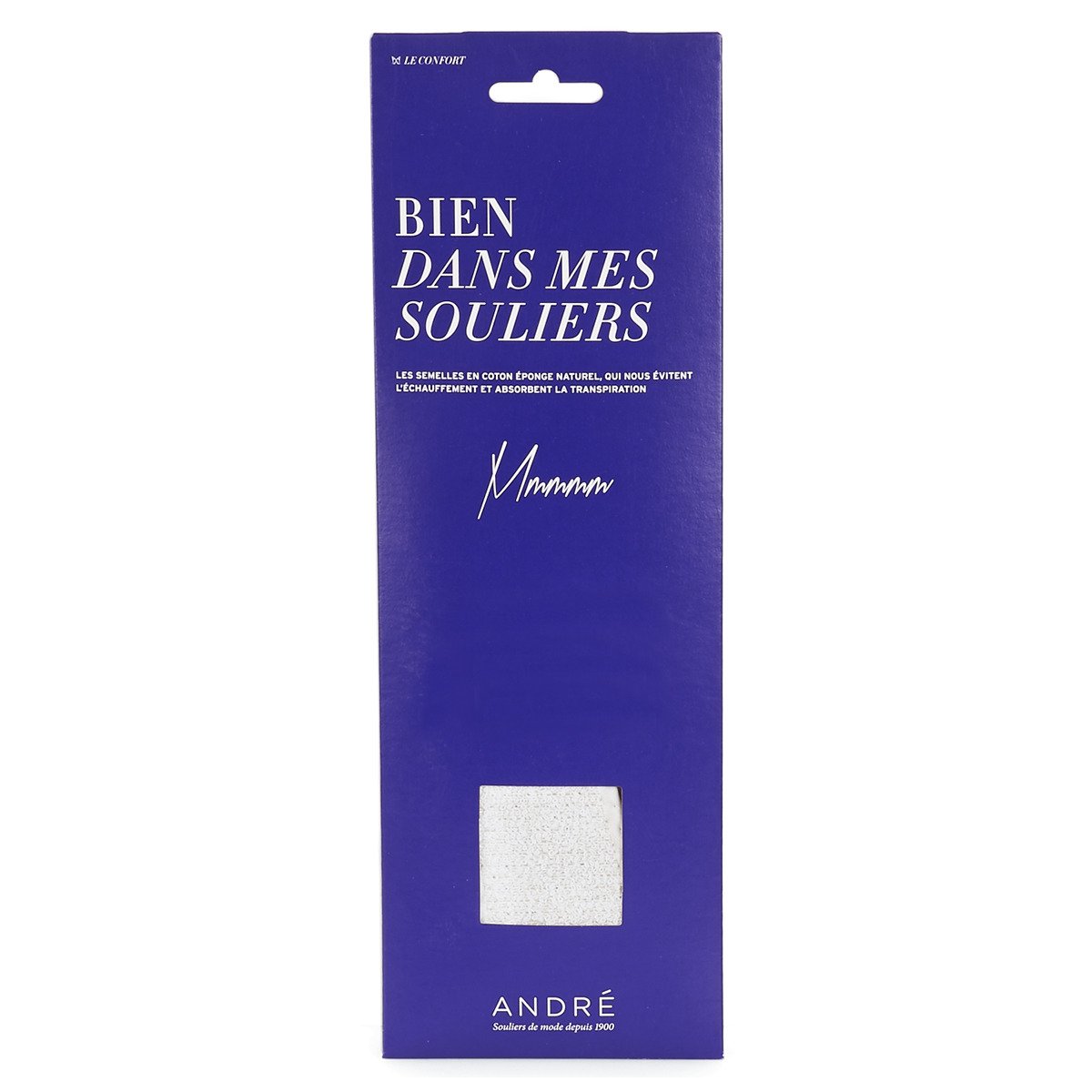 André - Semelles SEMELLE EPONGE Blanc
