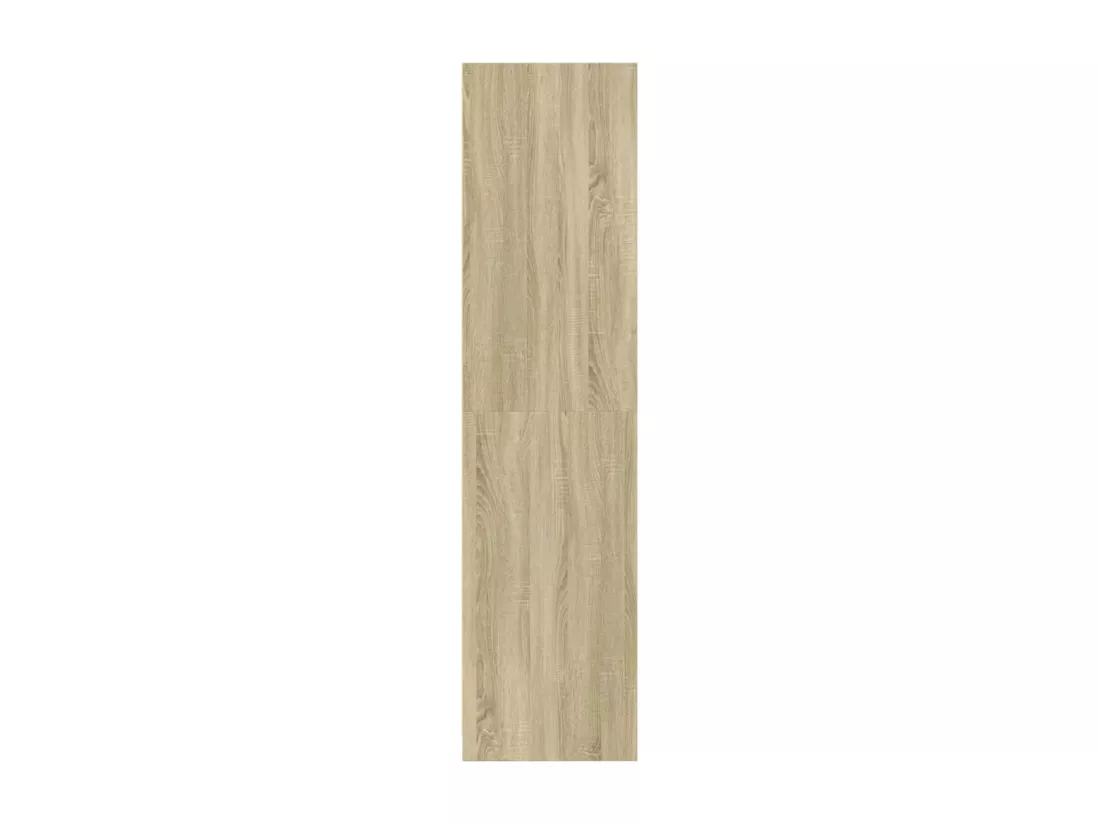 Garde-robe chêne sonoma 80x50x200 cm bois d'ingénierie