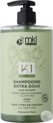 MKL Green Nature K1 Shampoing Extra Doux Bio Flacon-Pompe 750ml