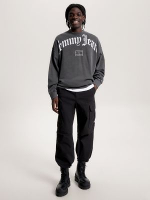 Moletom Relaxed Fit com Logo