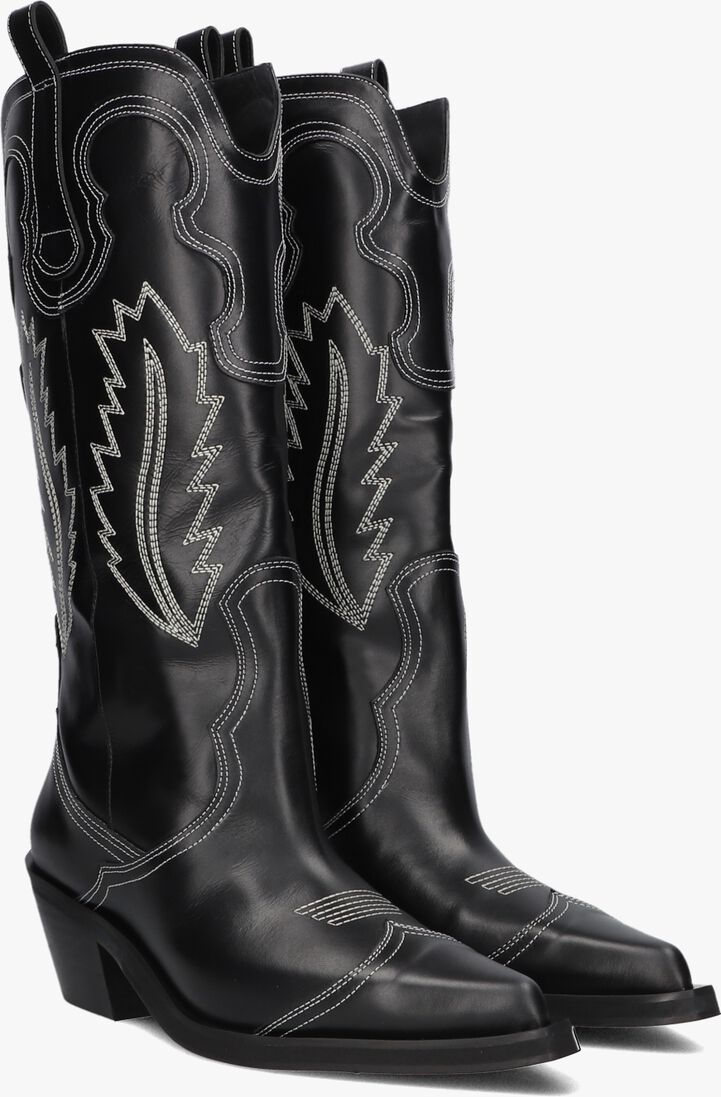 TORAL zwarte toral cowboylaarzen motto