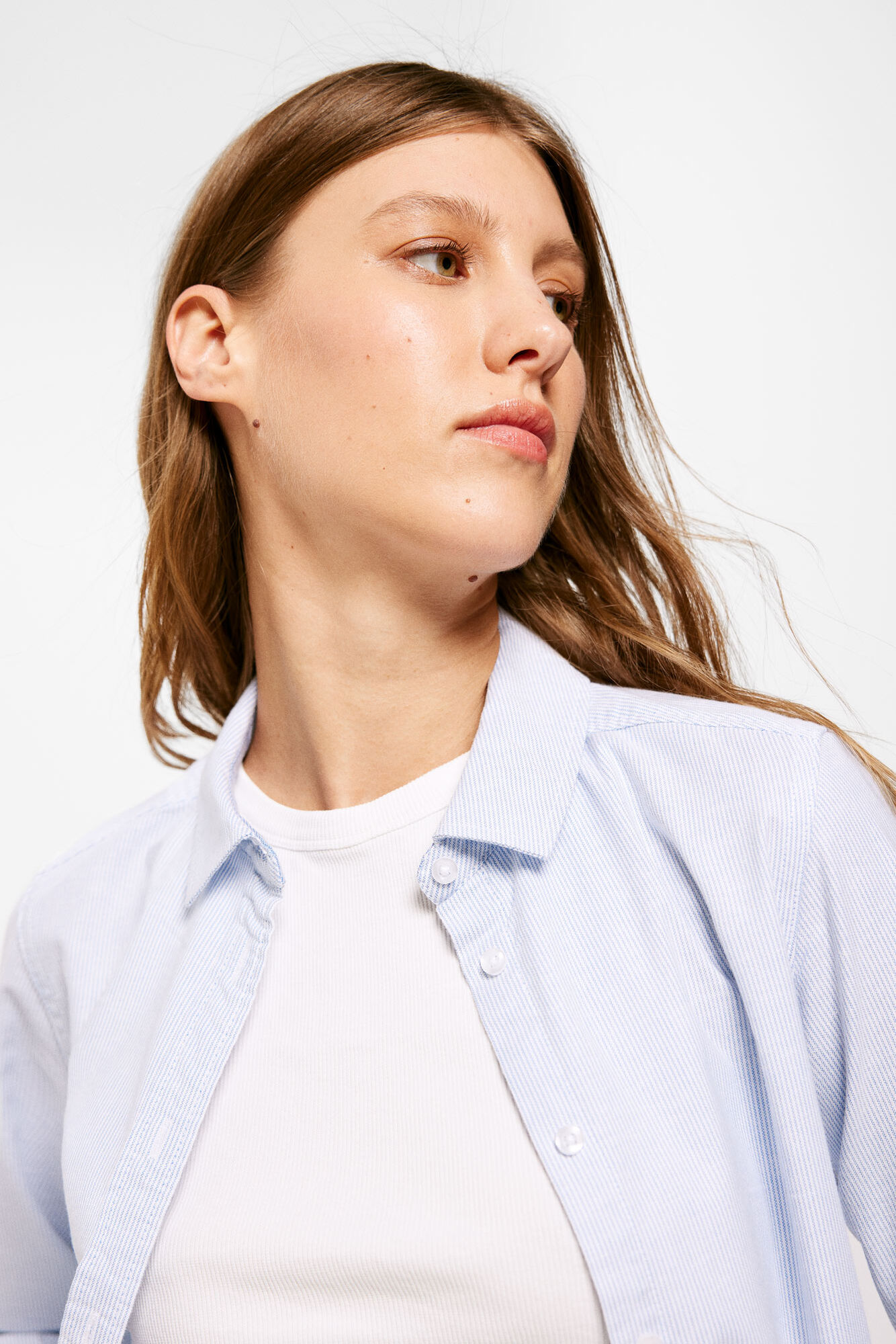 Camisa Oxford de Algodão