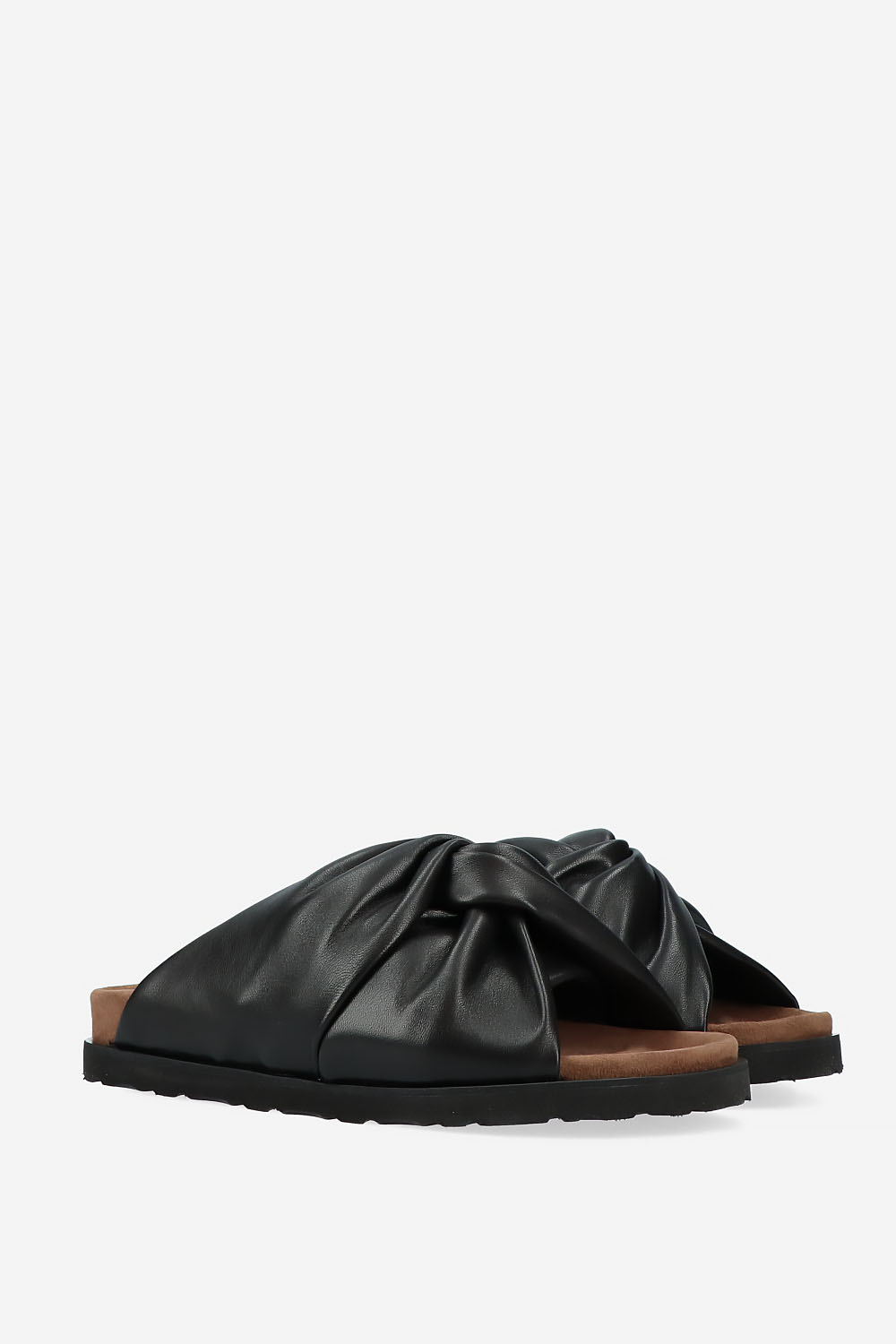 Fallin' leather sandals