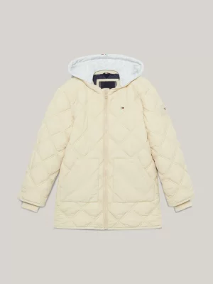 Parka Relaxed Matelassed Hooded