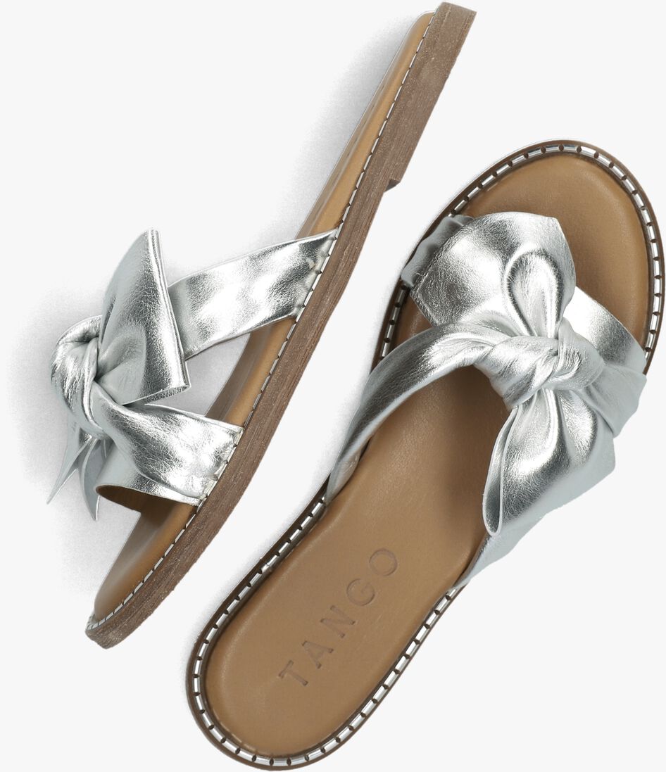 TANGO zilveren tango slippers audrey 1