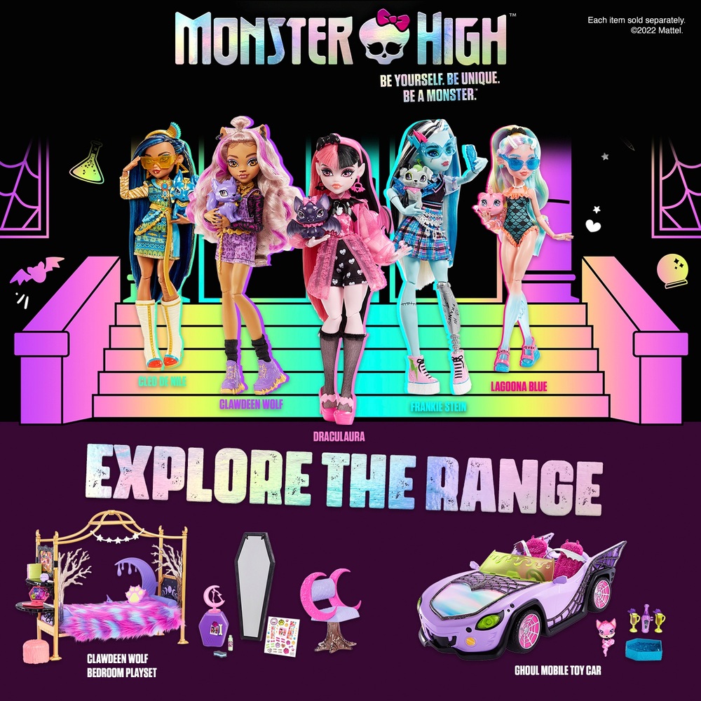 Monster High Puppe - Draculaura