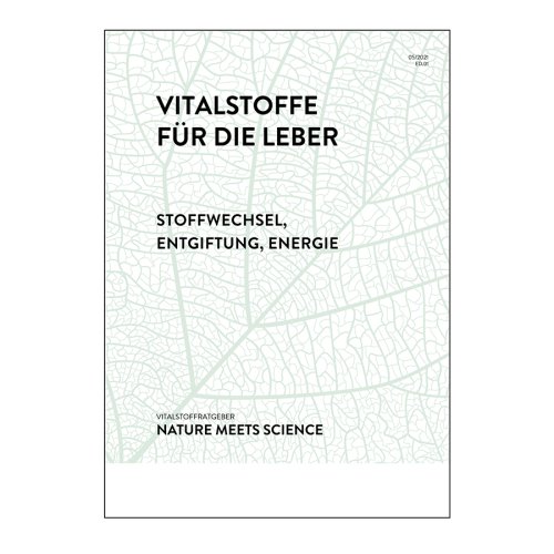 Sunday Natural Products  LeberVitalstoffe für Stoffwechsel, Entgiftung, Energie