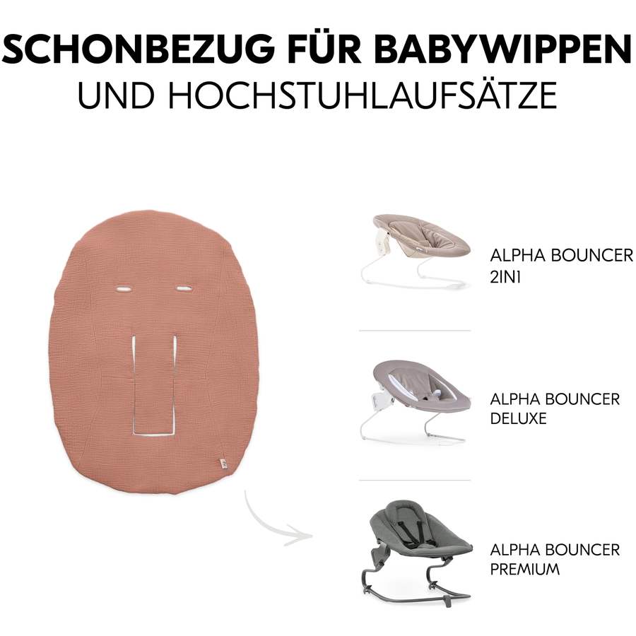 hauck Bezug für Babywippe Baby Bouncer Cork