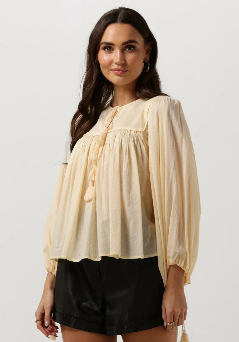 ANTIK BATIK oranje antik batik blouse hita blouse