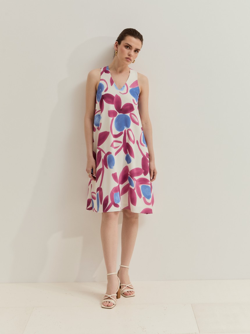 Vestido com estampado