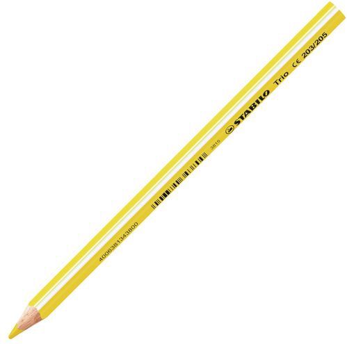 STABILO Trio Thick - Kleurpotlood - 24 Kleuren - Ergonomische Driekantige Vorm