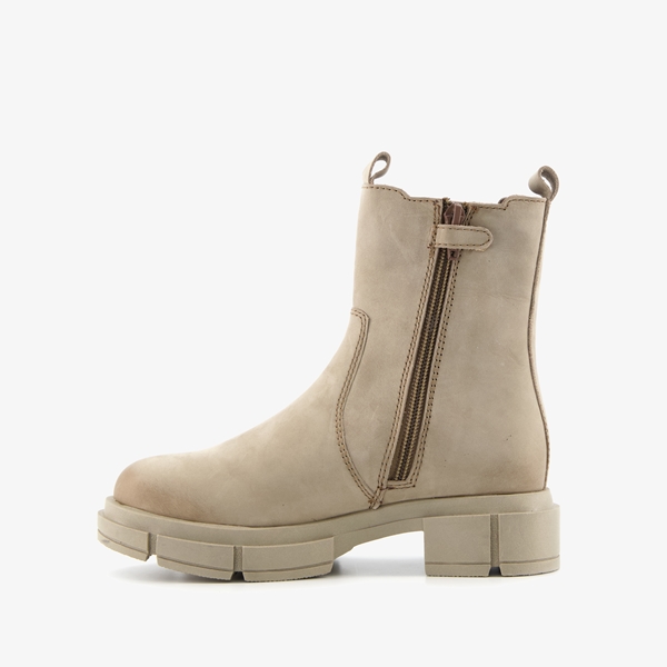Groot leren meisjes chelsea boots