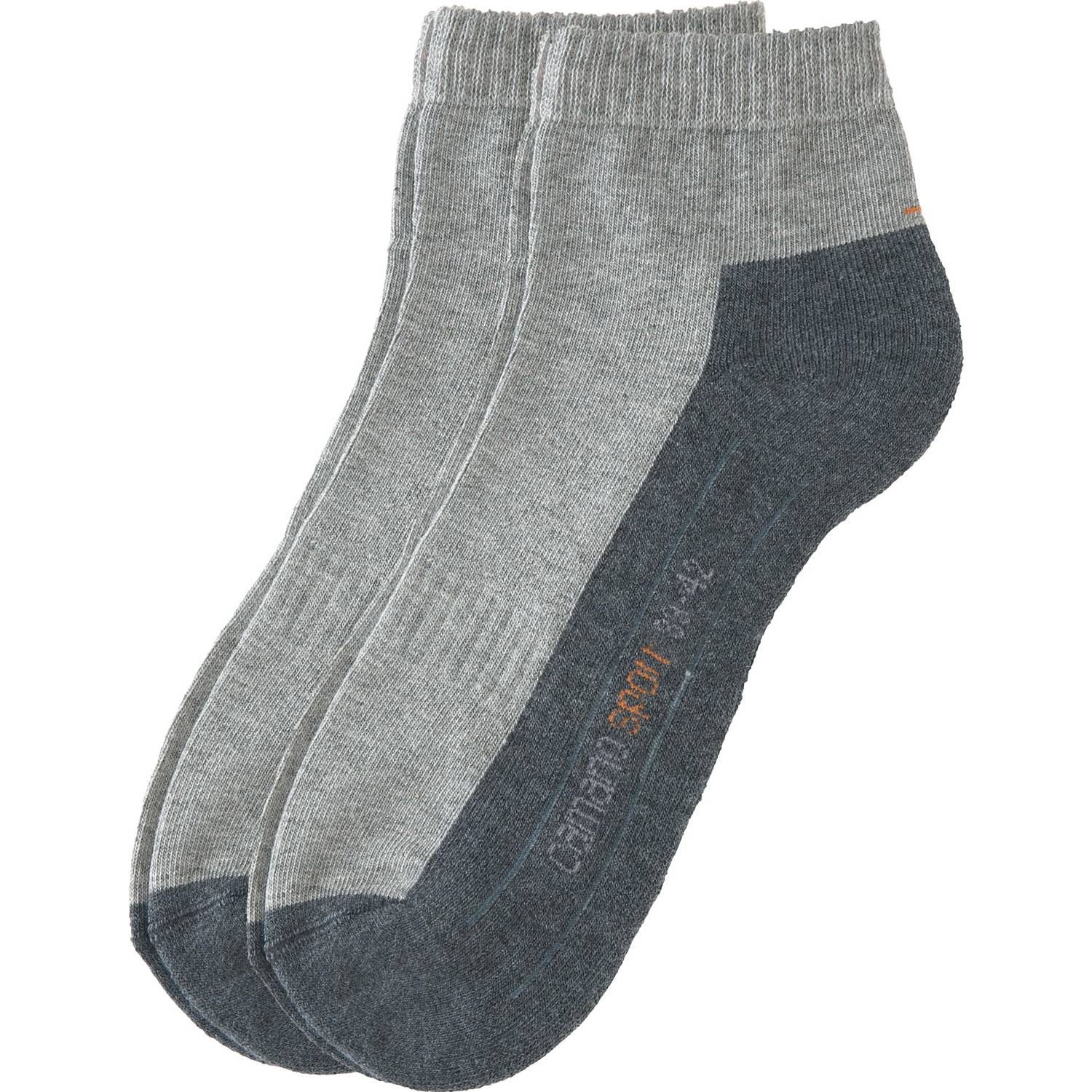 Camano Unisex-Sport-Kurzsocken 2 Paar