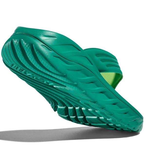 Tong de récupération HOKA ONE ONE ORA RECOVERY FLIP TECH TECH GREEN / LETTUCE