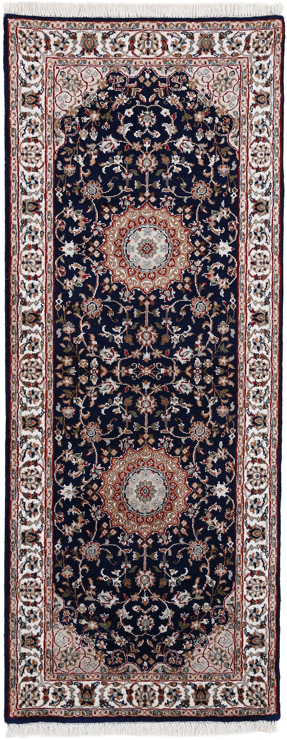 Woven Arts Orientteppich »Nain ,   auch als Läufer« rechteckig 15 mm Höhe handgeknüpft, Wohnzimmer, reine Wolle