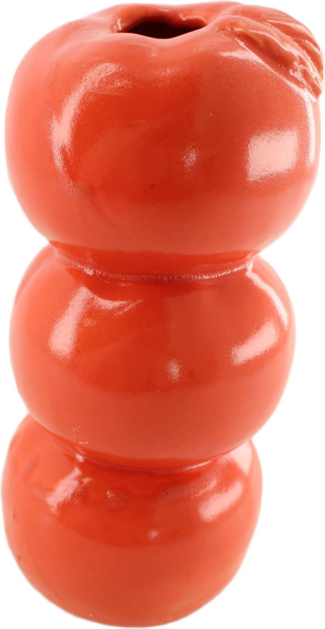Dijk Natural Collections vaas Pomme rood D 9 H 20 cm