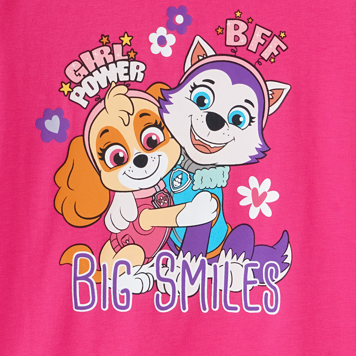 Topolino PAW Patrol T-Shirt mit großem Print pink