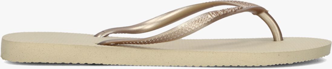 beige havaianas teenslippers slim dames