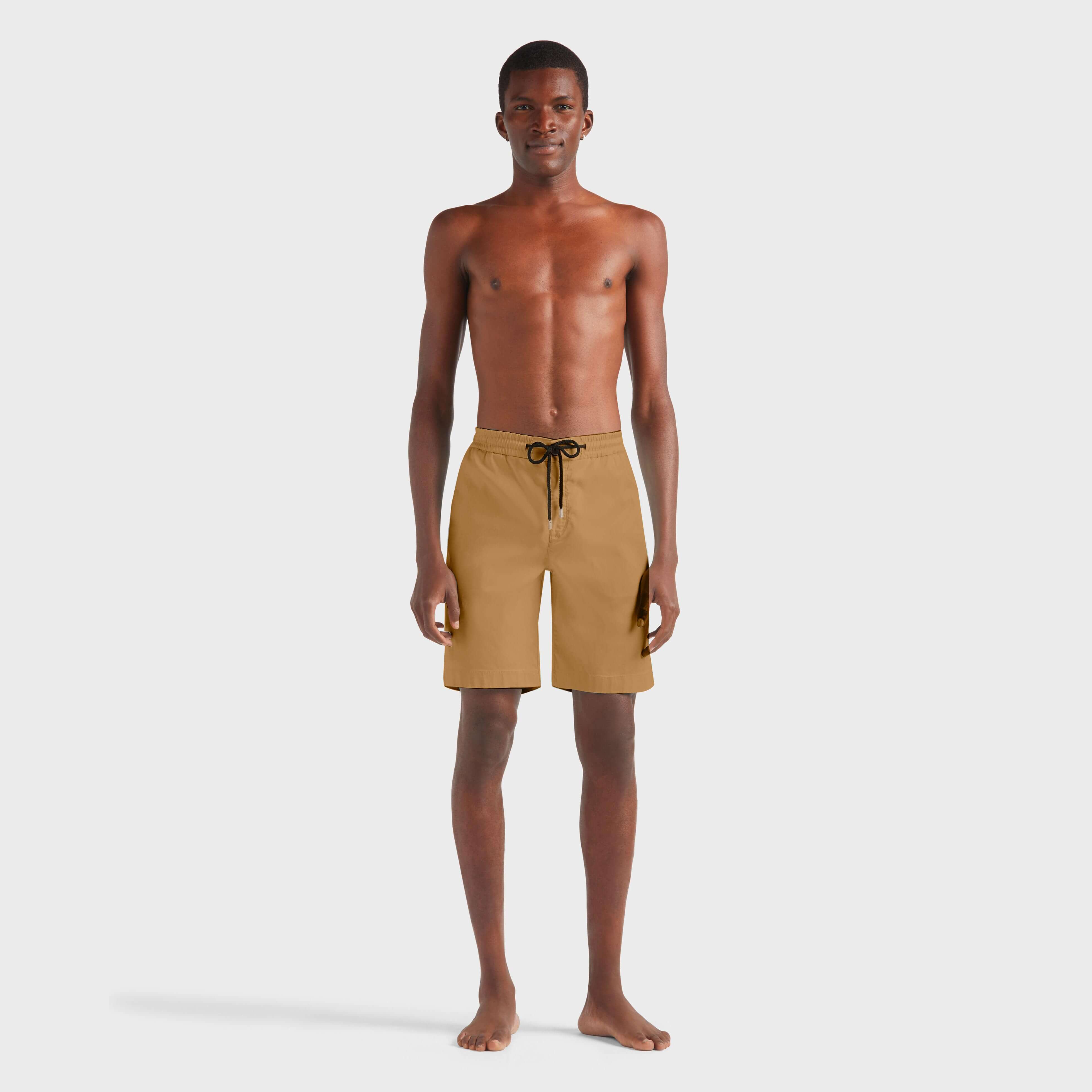 Bermuda homme en tencel satin