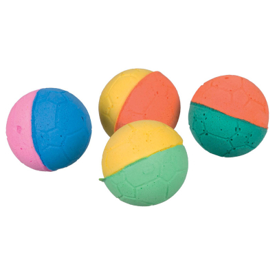 Trixie Softbälle Softgummi D=4.3cm 4Stück