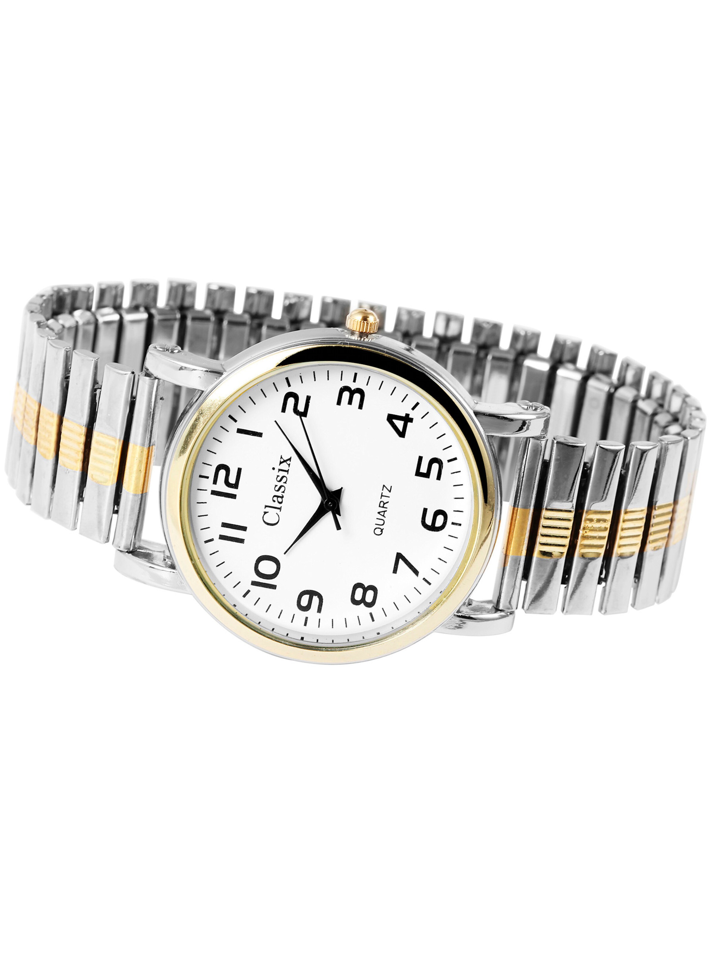Herrenuhr in bicolor