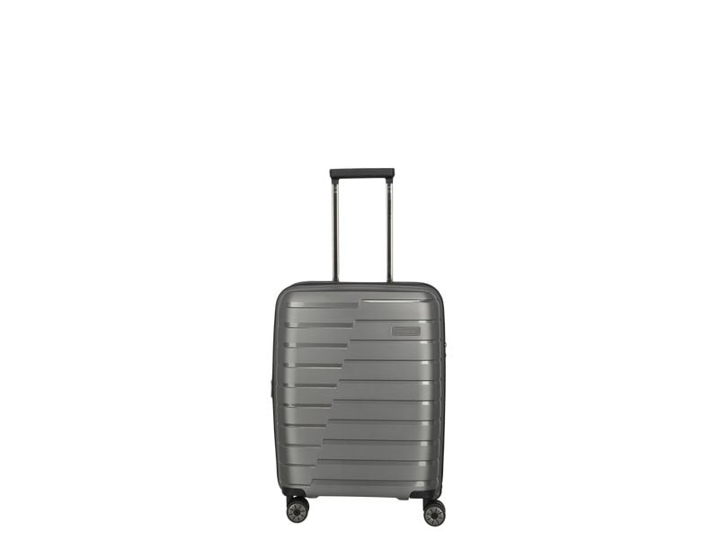 travelite Air Base Trolley S erweiterbar, Anthrazit Reisekoffer