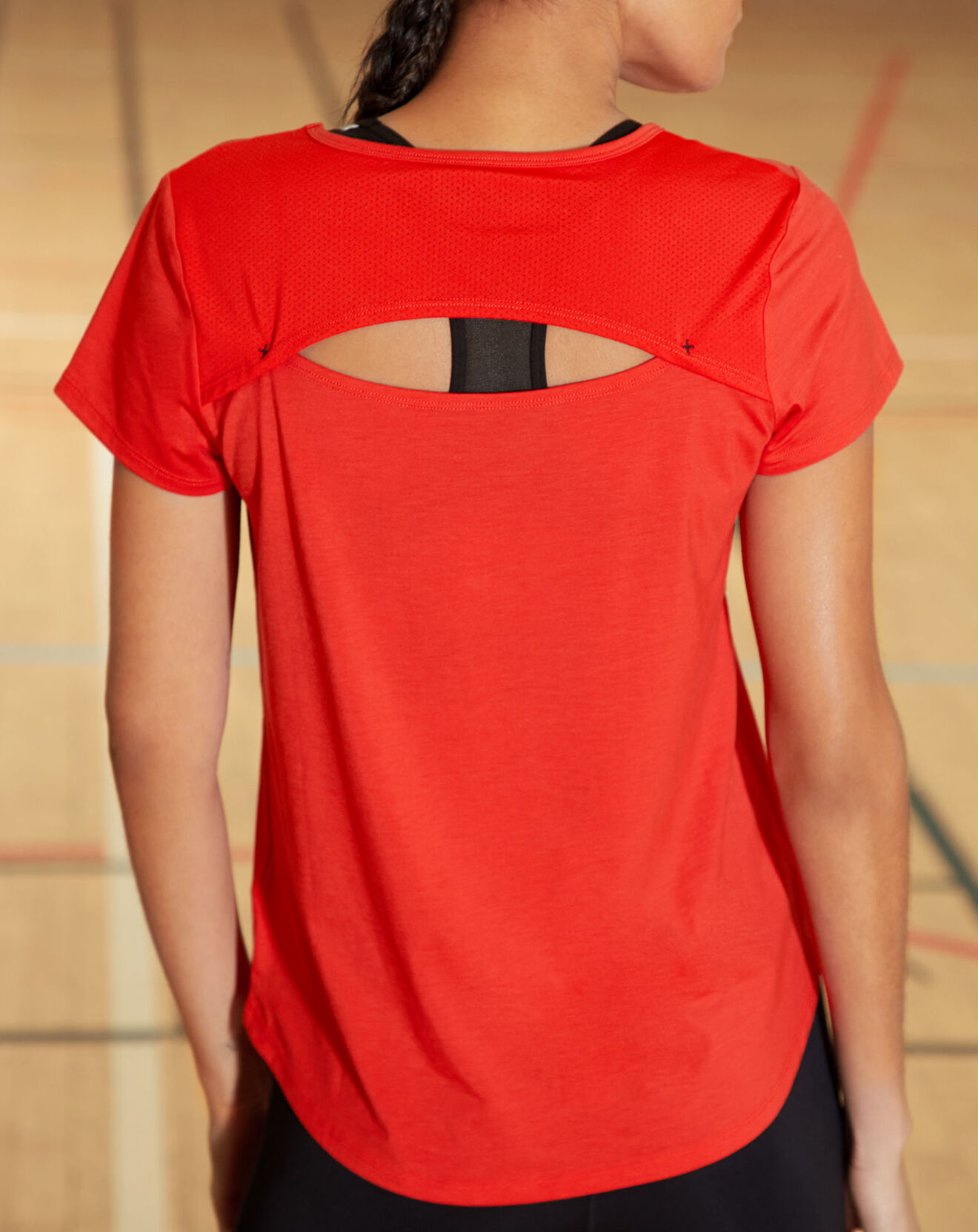 Etam T-Shirt de sport Jen à motif rouge