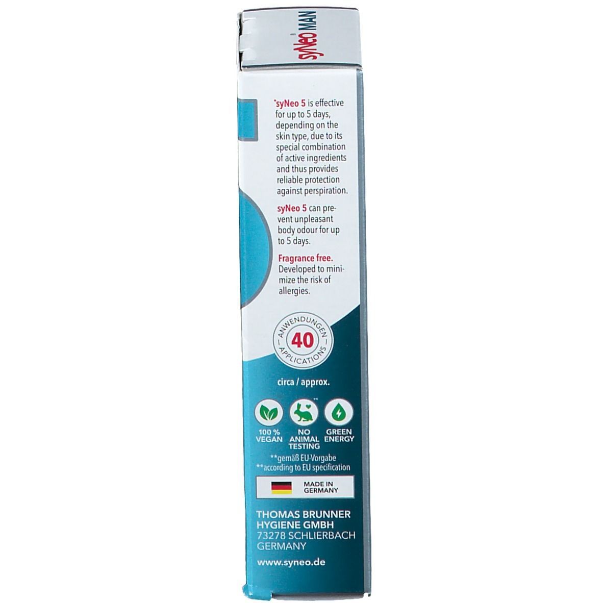 syNeo®5 MAN Deo-Antitranspirant