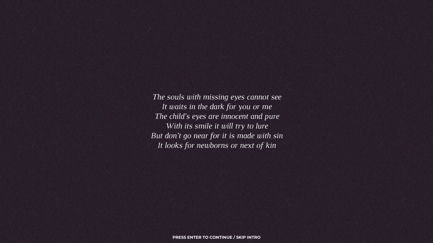 The Childs Sight- PC