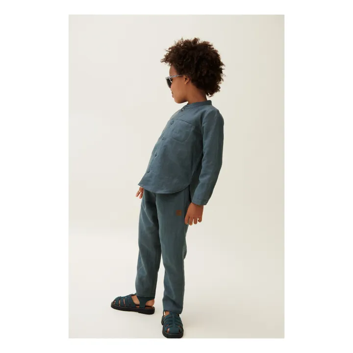 Liewood Pantalon Orlando Lin | Bleu Vert