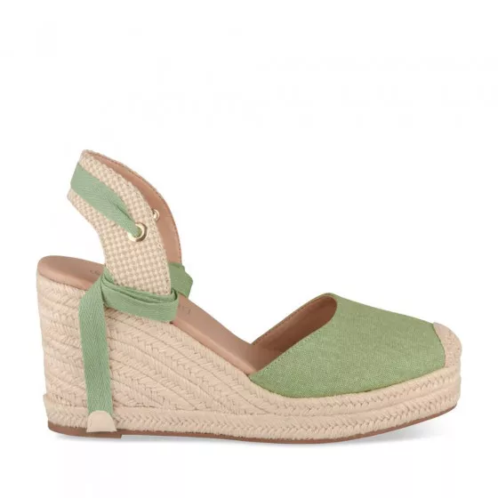 Espadrilles VERT MERRY SCOTT