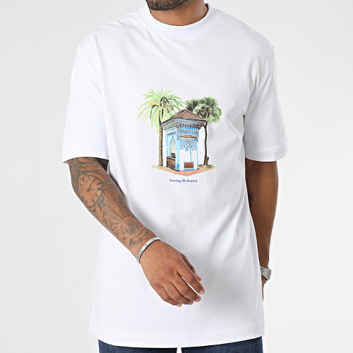 Tee Shirt Oversize Large Blanc