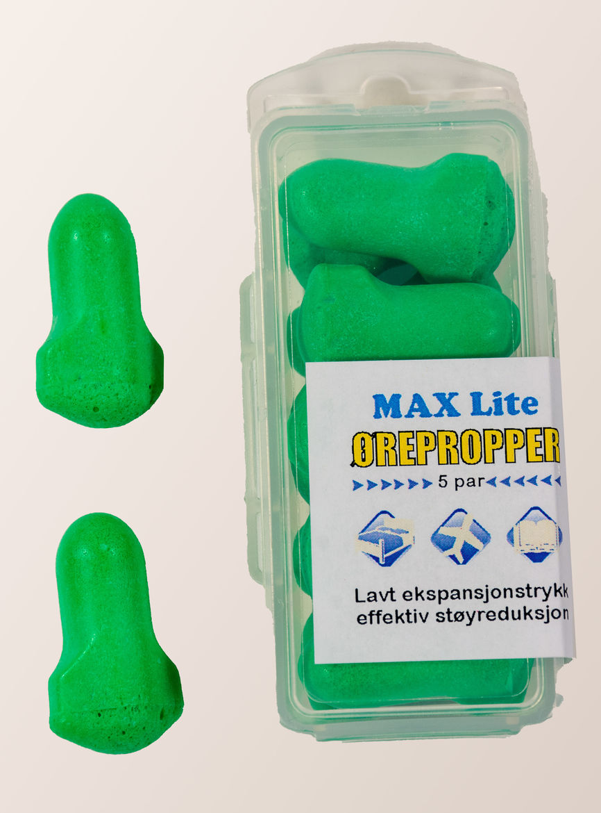 Max Lite ørepropper 10 stk