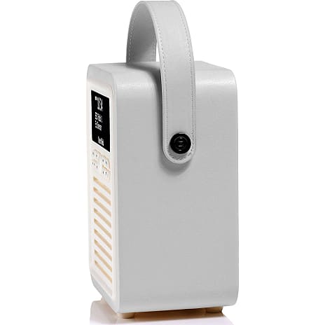 VQ Retro Mini DAB+/FM radio m. Bluetooth - grå