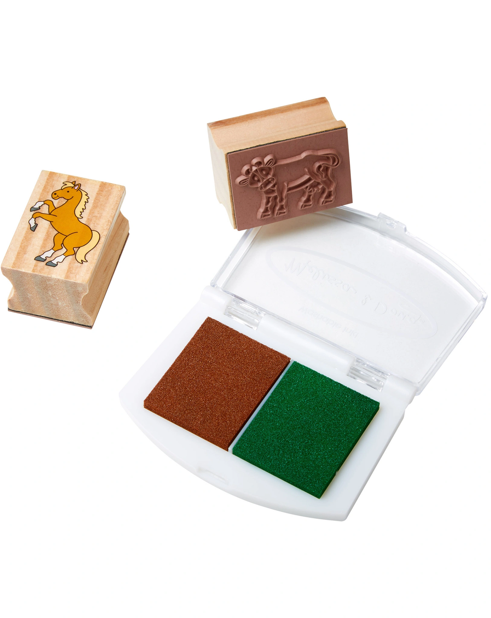 Stempel-Set BAUERNHOF aus Holz
