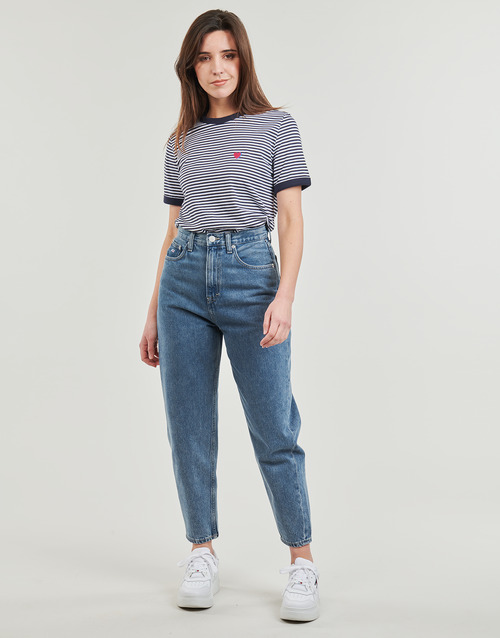 Tommy Jeans - MOM JEAN UH TPR AH4067 - Bleu