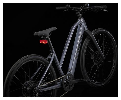 Vélo de Fitness Électrique Trek Dual Sport  2 Stagger Shimano Altus 9V 250 Wh 650 mm Gris