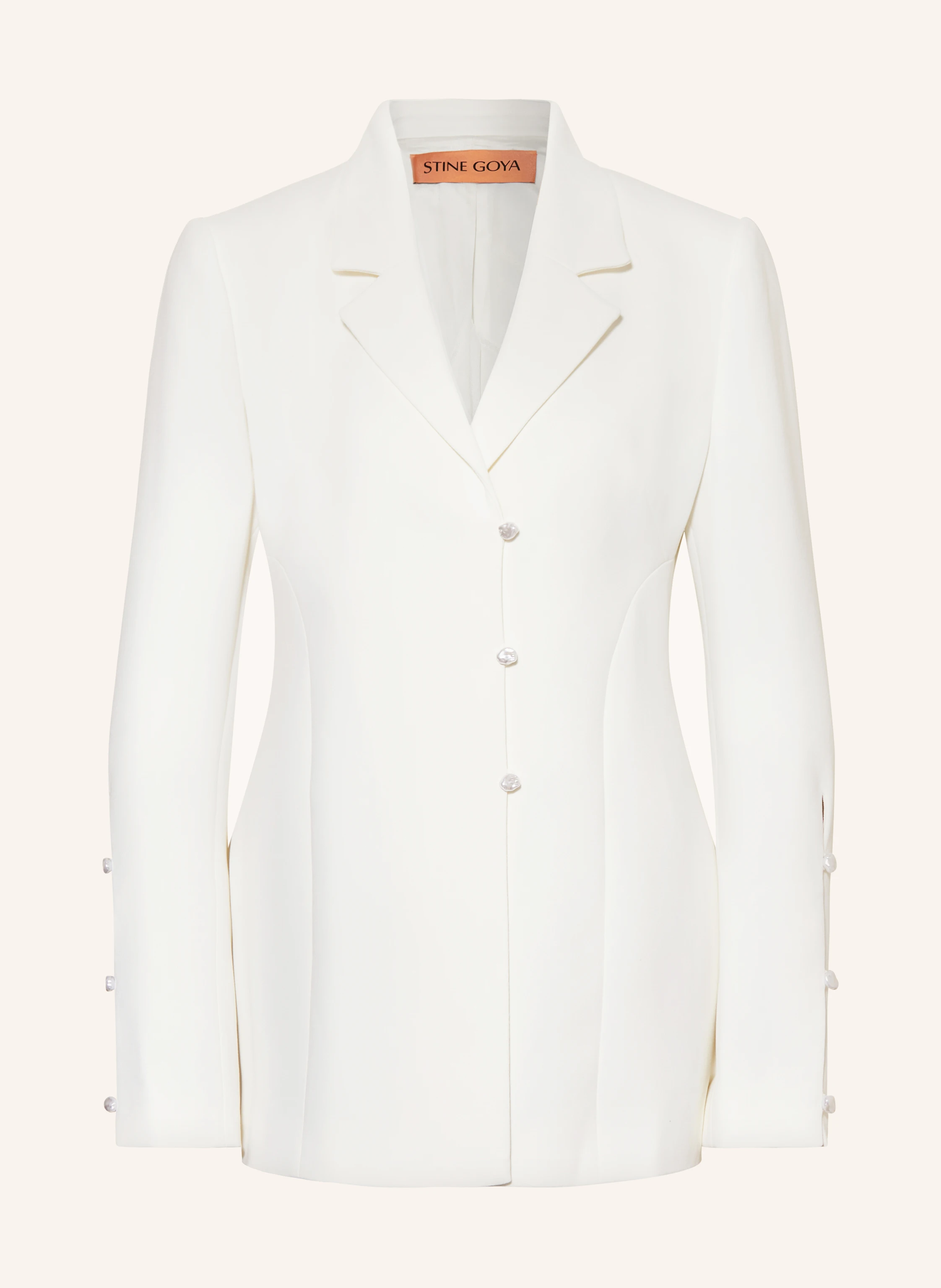 STINE GOYA Longblazer RORY mit Schmuckperlen