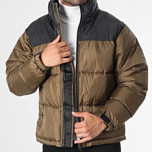 Doudoune Capuche Marron