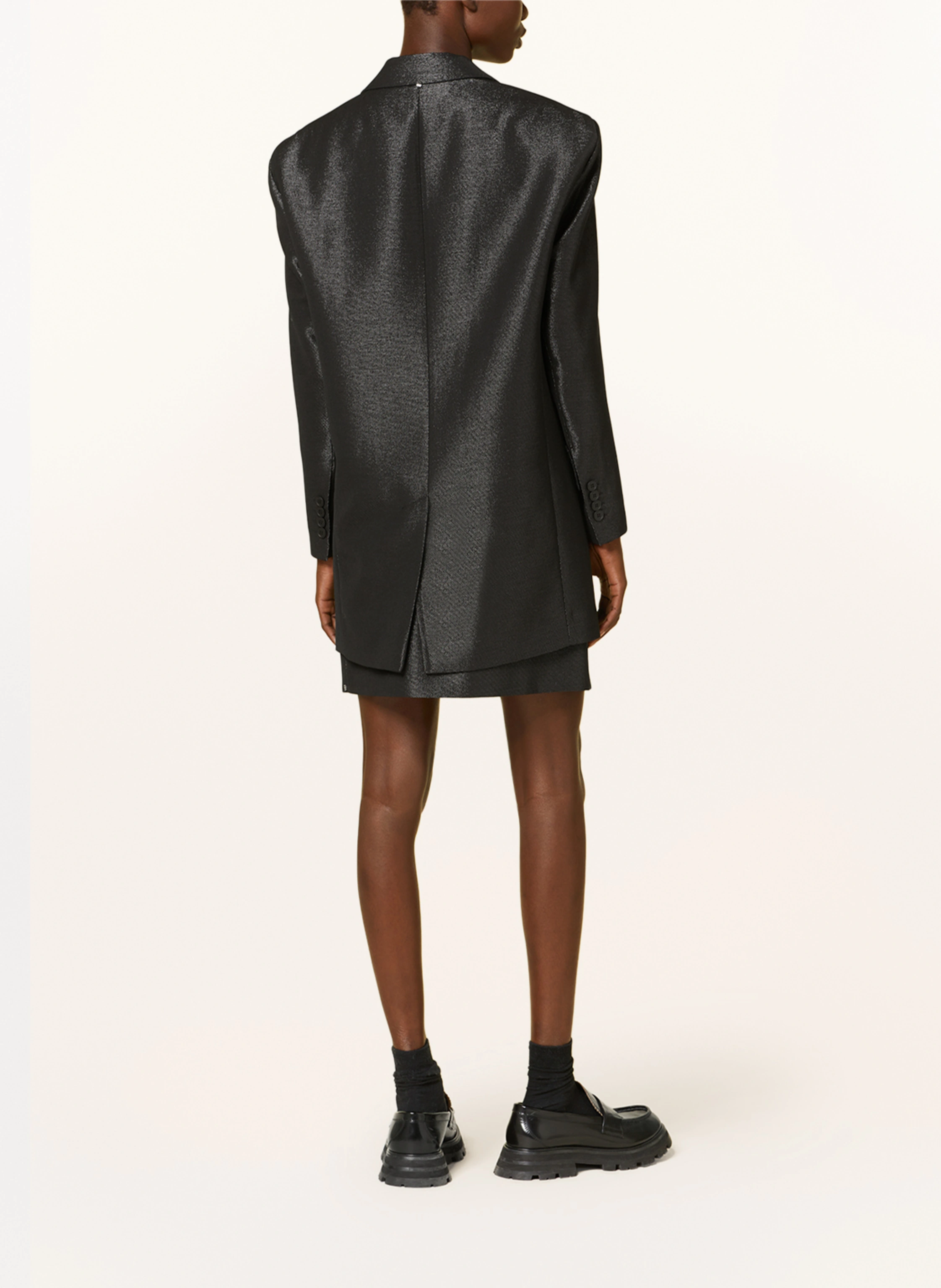 SPORTMAX Oversized-Blazer BAFFO mit Glitzergarn